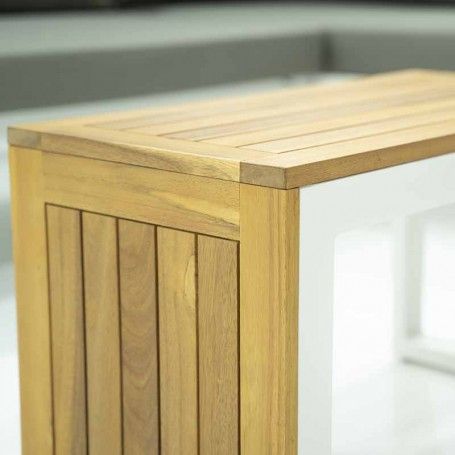 Set Divano Modulare in Alluminio Dafne White Set Divano Modulare in Alluminio Dafne White