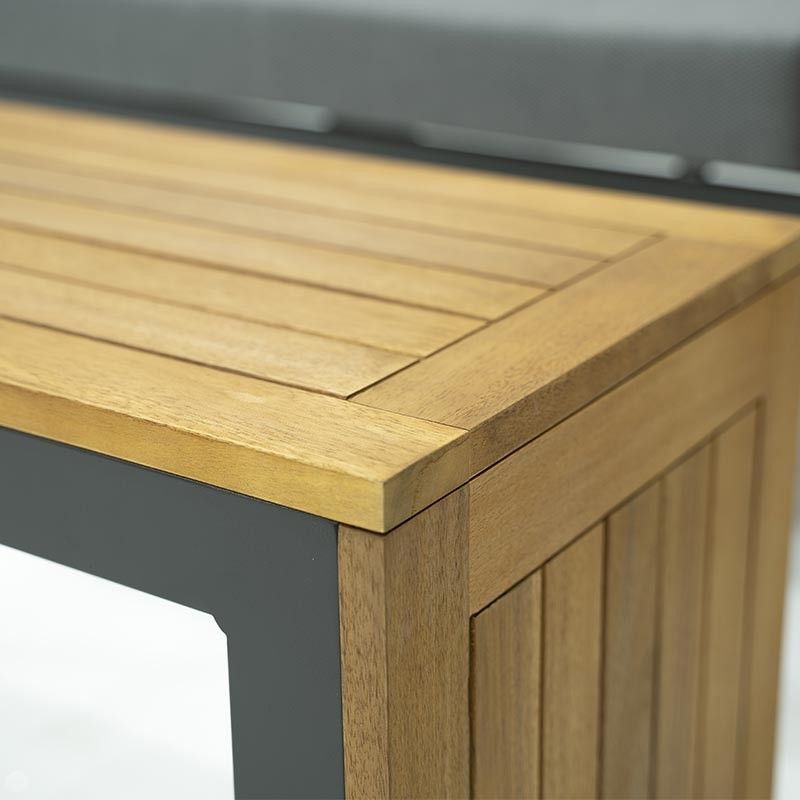 Set Divano Modulare in Alluminio Dafne Antracite