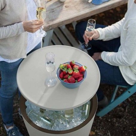 Tavolino in Resina Cool Bar White - Keter
