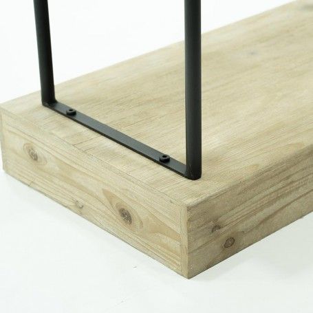 Scaffale/Libreria in Legno e Metallo, Stile Industrial - Fox Scaffale/Libreria in Legno e Metallo, Stile Industrial - Fox