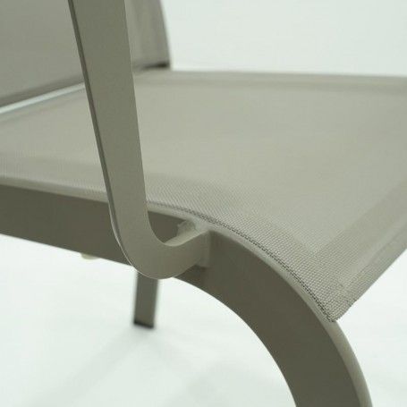 Tavolo Rettangolare Allungabile in Alluminio Tortora | Aci Tavolo Rettangolare Allungabile in Alluminio Tortora | Aci