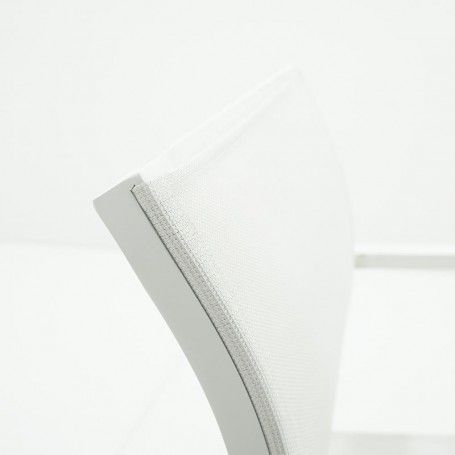 Tavolo Rettangolare Allungabile in Alluminio Bianco | Didone Tavolo Rettangolare Allungabile in Alluminio Bianco | Didone