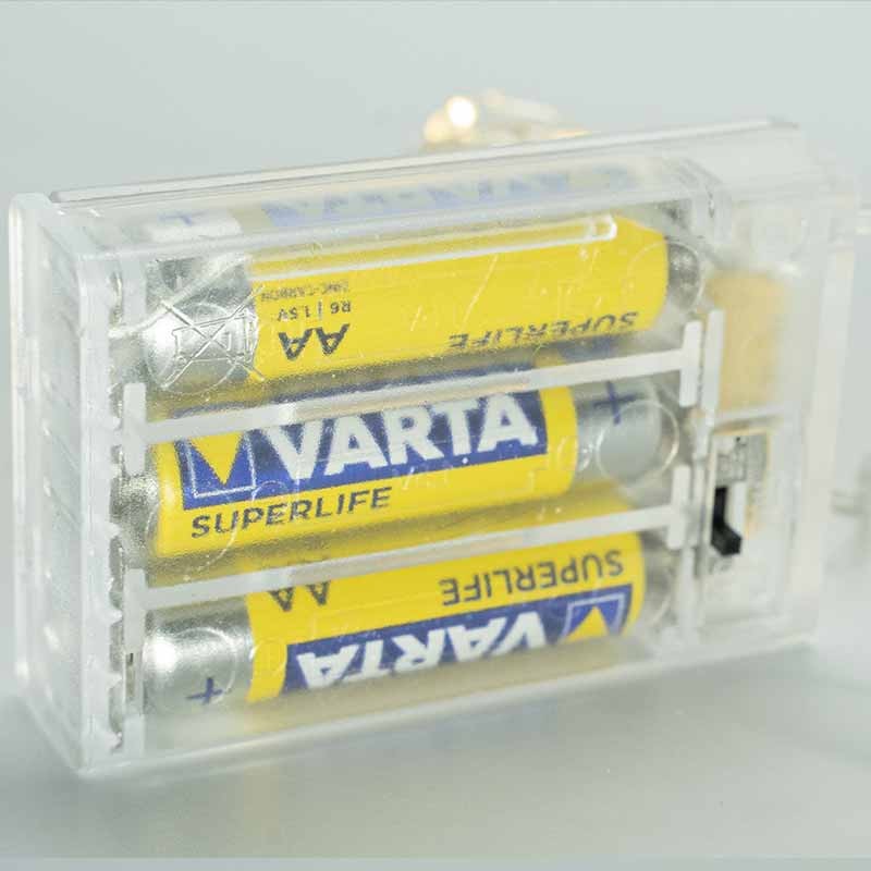 Stringa da 60 Micro Led a Batteria