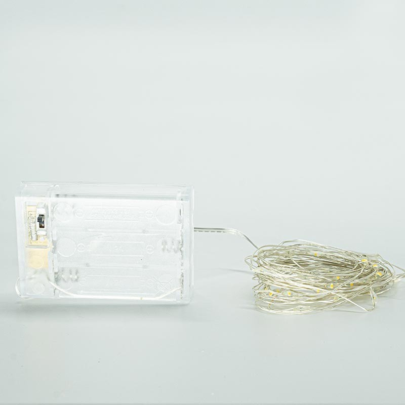 Stringa da 60 Micro Led a Batteria