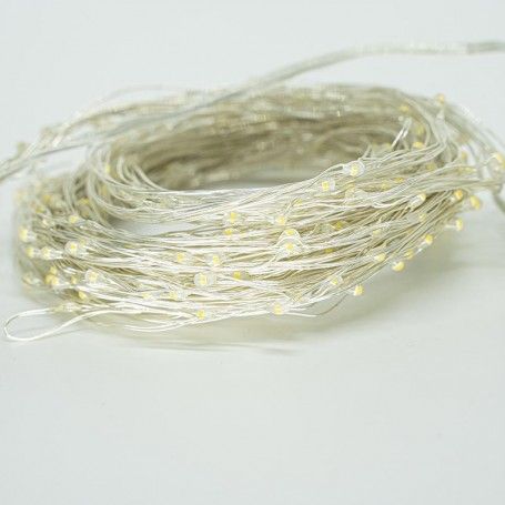 Ramo con 250 Luci Led Bianco Caldo con Trasformatore