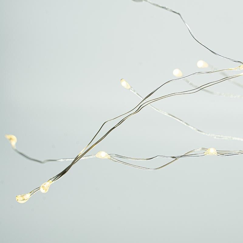 Ramo con 250 Luci Led Bianco Caldo con Trasformatore