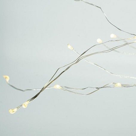 Ramo con 250 Luci Led Bianco Caldo con Trasformatore