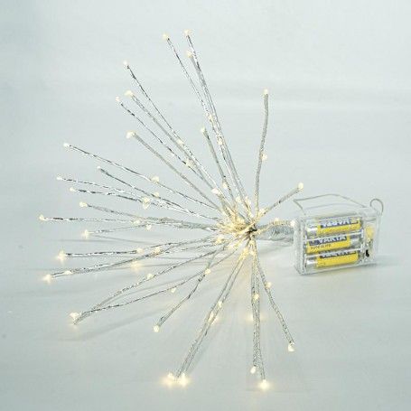 Fiore con Luci Led 30 cm a Batteria