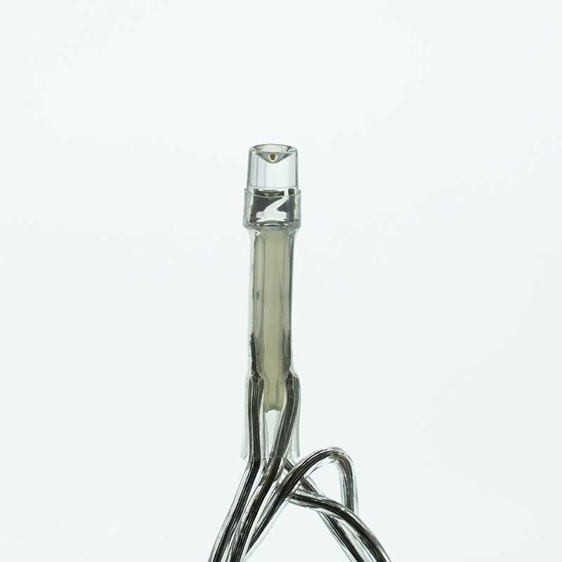 Catena 1300 Luci Led Bianco Freddo Cavo Trasparente Memory Control 65 metri, Uso Esterno