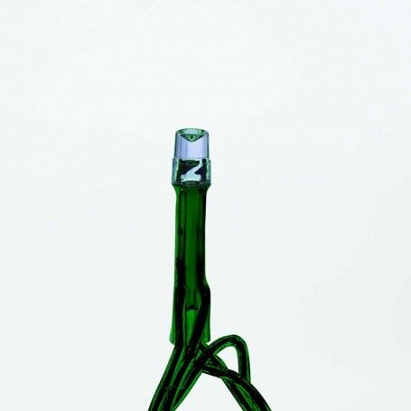 Catena con 1000 Luci Led Bianco Freddo con Cavo Verde, 50 metri + 5, Uso Esterno