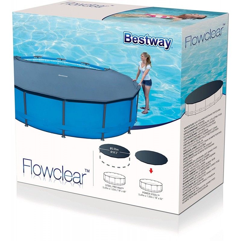 Telo di Copertura per Piscine D.549 cm - Bestway 58039