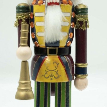 Schiaccianoci Natalizio in Uniforme con Tromba H.38 cm