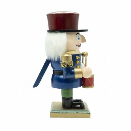 Schiaccianoci Natalizio in Uniforme con Tamburo H.23 cm