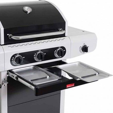 Barbecue a Gas Siesta 310 Black - Barbecook