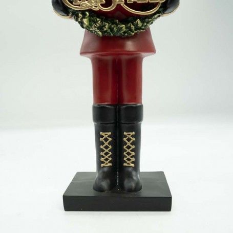 Schiaccianoci in Resina con Ghirlanda H.48 cm