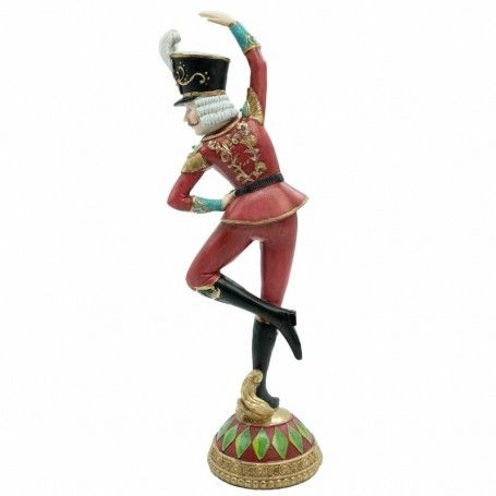 Schiaccianoci Natalizio Ballerino in Resina H.30 cm Schiaccianoci Natalizio Ballerino in Resina H.30 cm