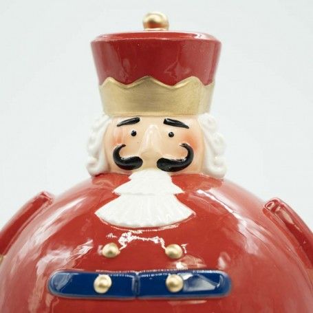 Schiaccianoci Portatorta Natalizio in Ceramica D.16,7xH.22 cm