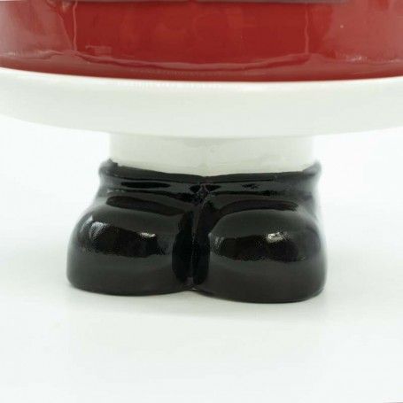 Schiaccianoci Portatorta Natalizio in Ceramica D.16,7xH.22 cm