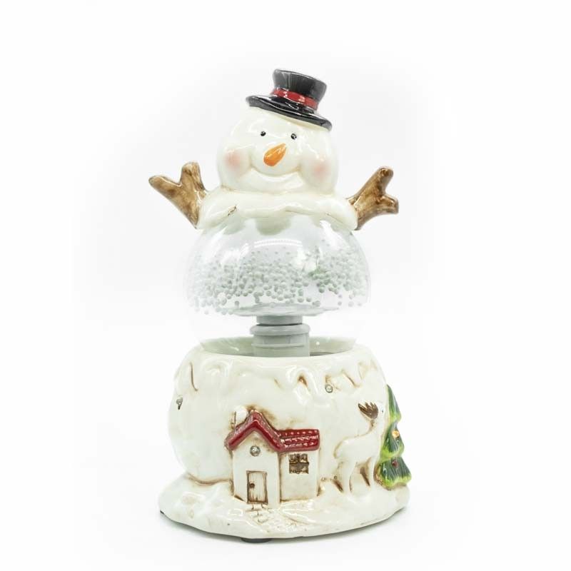 Carillon Pupazzo di Neve in Ceramica