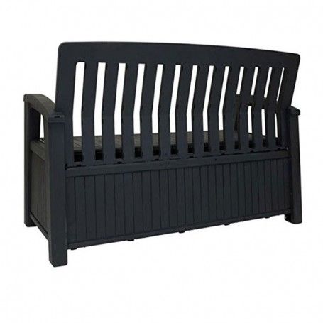 Cassapanca Patio Bench Grafite - Keter Cassapanca Patio Bench Grafite - Keter