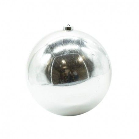 Palla di Natale in Plastica Lucida D.20 cm Conf. da 1 Pz