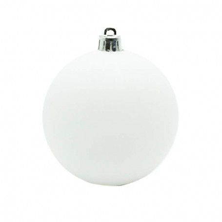 Palle di Natale in Plastica Opache D.8 cm Confezione da 16 Pz