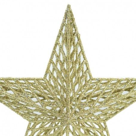 Puntale Stella Natalizio a 5 Punte 30 Cm