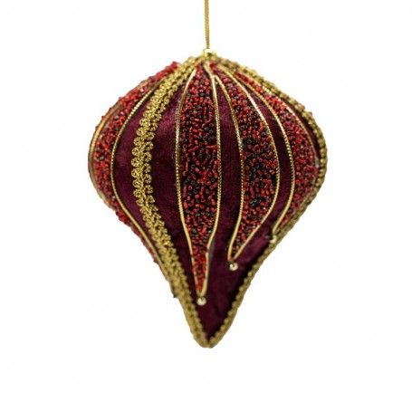 Cipolla Natalizia da Appendere con Decorazioni 3 Colori