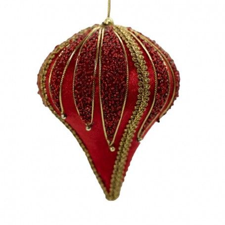 Cipolla Natalizia da Appendere con Decorazioni 3 Colori