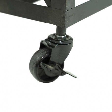 Cassettiera Stile Industrial con Ruote H.83 cm Cassettiera Stile Industrial con Ruote H.83 cm