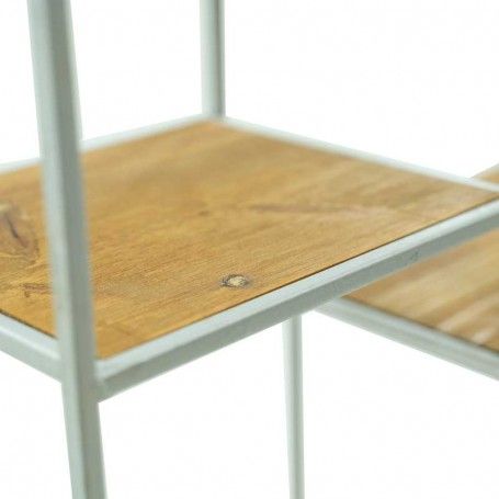 Scaffale Stile Industrial in Legno e Metallo H.86 cm Scaffale Stile Industrial in Legno e Metallo H.86 cm