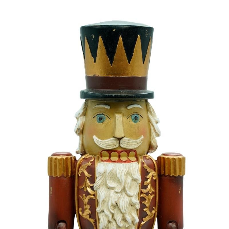 Soldatino Natalizio in Resina Rosso H.43 cm