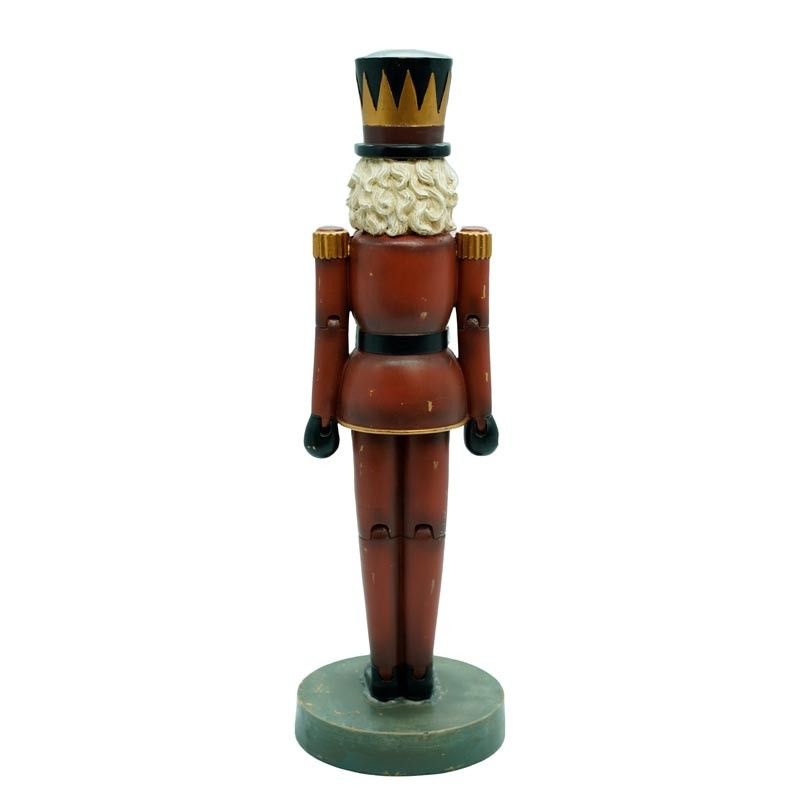 Soldatino Natalizio in Resina Rosso H.43 cm