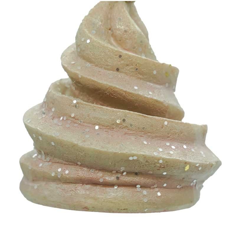 Panna Montata in Resina 8 cm