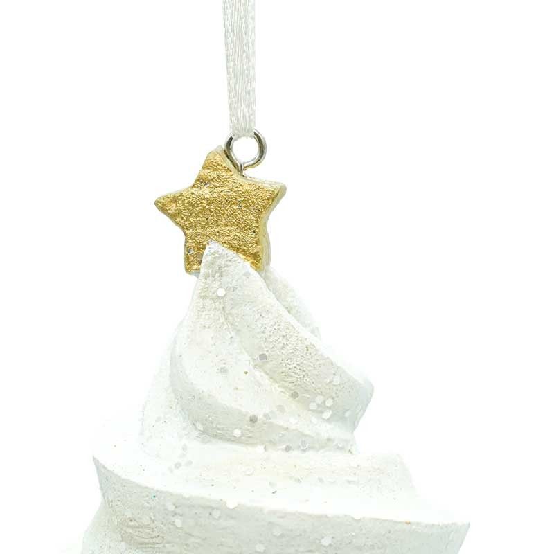 Panna Montata in Resina 8 cm