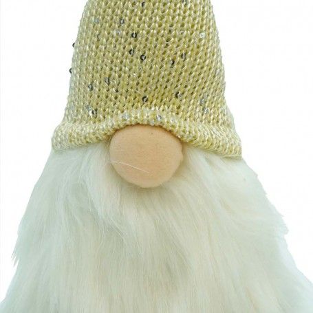 Testa di Gnomo Natalizie Beige/Rosa H.56 cm