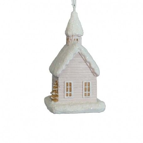 Casetta Natalizia in Resina H.8 cm