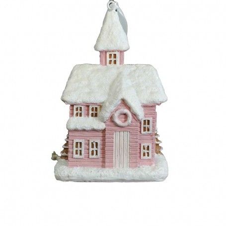 Casetta Natalizia in Resina H.8 cm