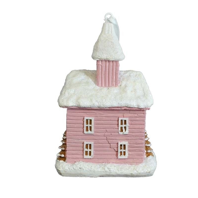 Casetta Natalizia in Resina H.8 cm