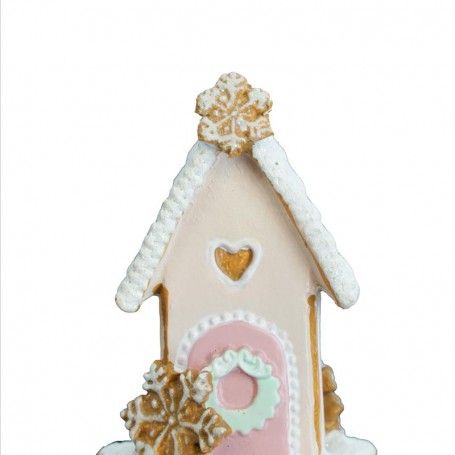 Casetta di Marzapane in Resina H.22 cm