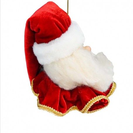 Testa di Babbo Natale da Appendere H.13 cm
