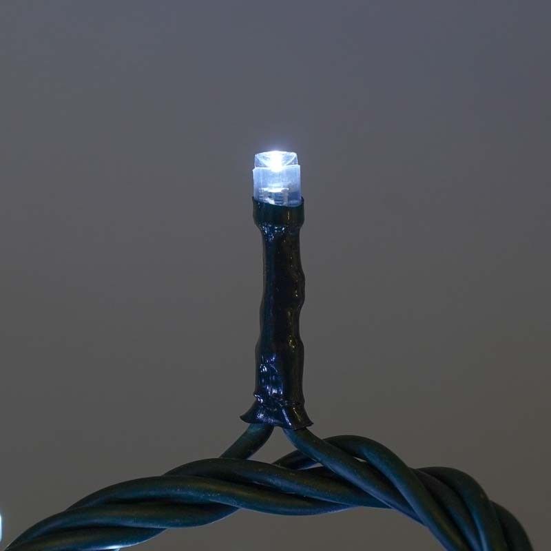 Minilucciole 240 Luci Led Bianco Freddo con Controller 8 Giochi 12 metri Uso Interno