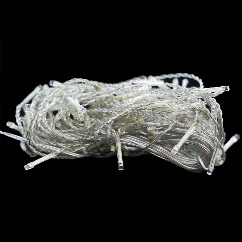 Pioggia di Luci Led Bianco Freddo Memory Control