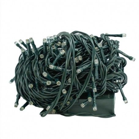 Minilucciole 180 Luci Led Bianco Caldo con Controller 8 Giochi 9 metri Uso Esterno