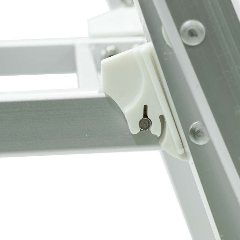 Lettino Prendisole da Giardino in Alluminio Bianco | Simba