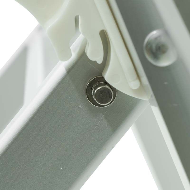 Lettino Prendisole da Giardino in Alluminio Bianco | Simba