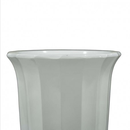 Vaso in Vetroresina Bianco, per Interni ed Esterni Vaso in Vetroresina Bianco, per Interni ed Esterni