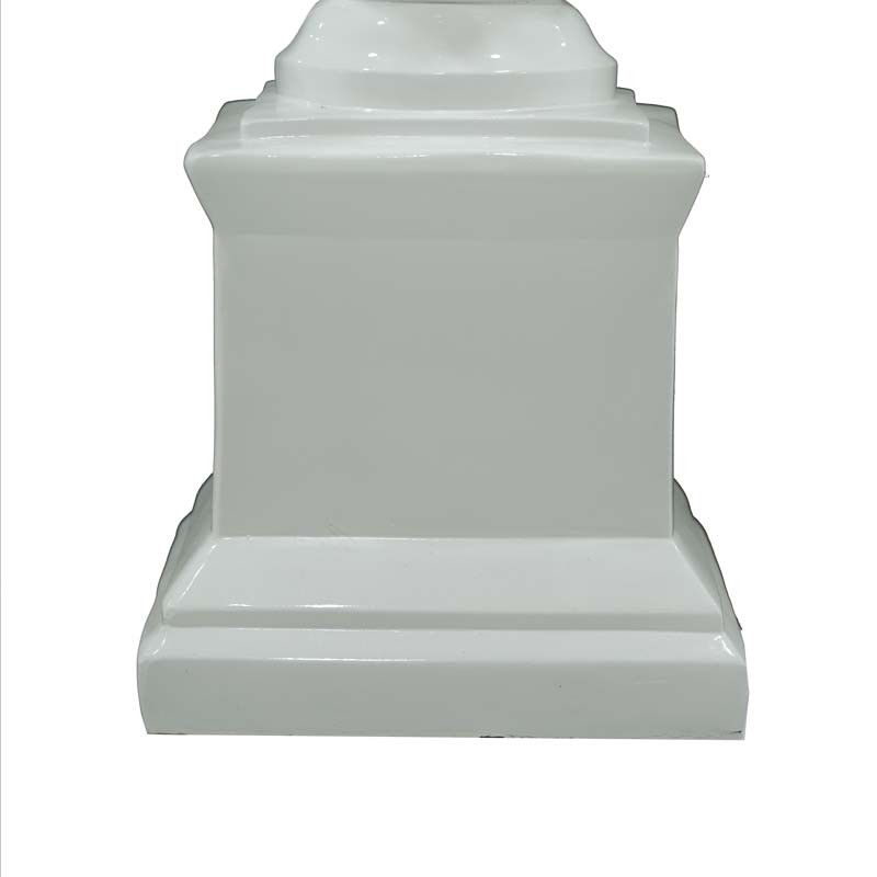 Vaso in Vetroresina Bianco, per Interni ed Esterni