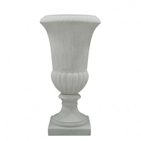 Vaso Decorativo in Vetroresina Effetto Pietra, per Interni ed Esterni Vaso Decorativo in Vetroresina Effetto Pietra, per Interni ed Esterni