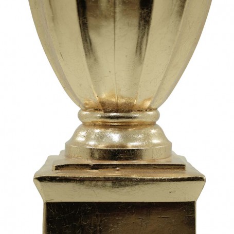 Vaso Decorativo in Vetroresina Oro, per Interni ed Esterni 3 Misure